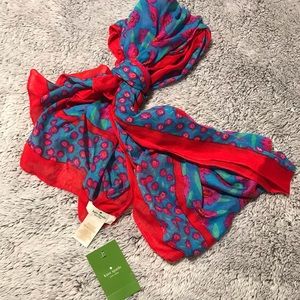 Kate Spade Floral Summer Scarf